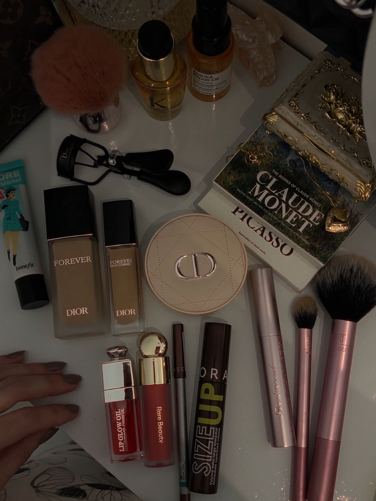 Composição de produtos de beleza