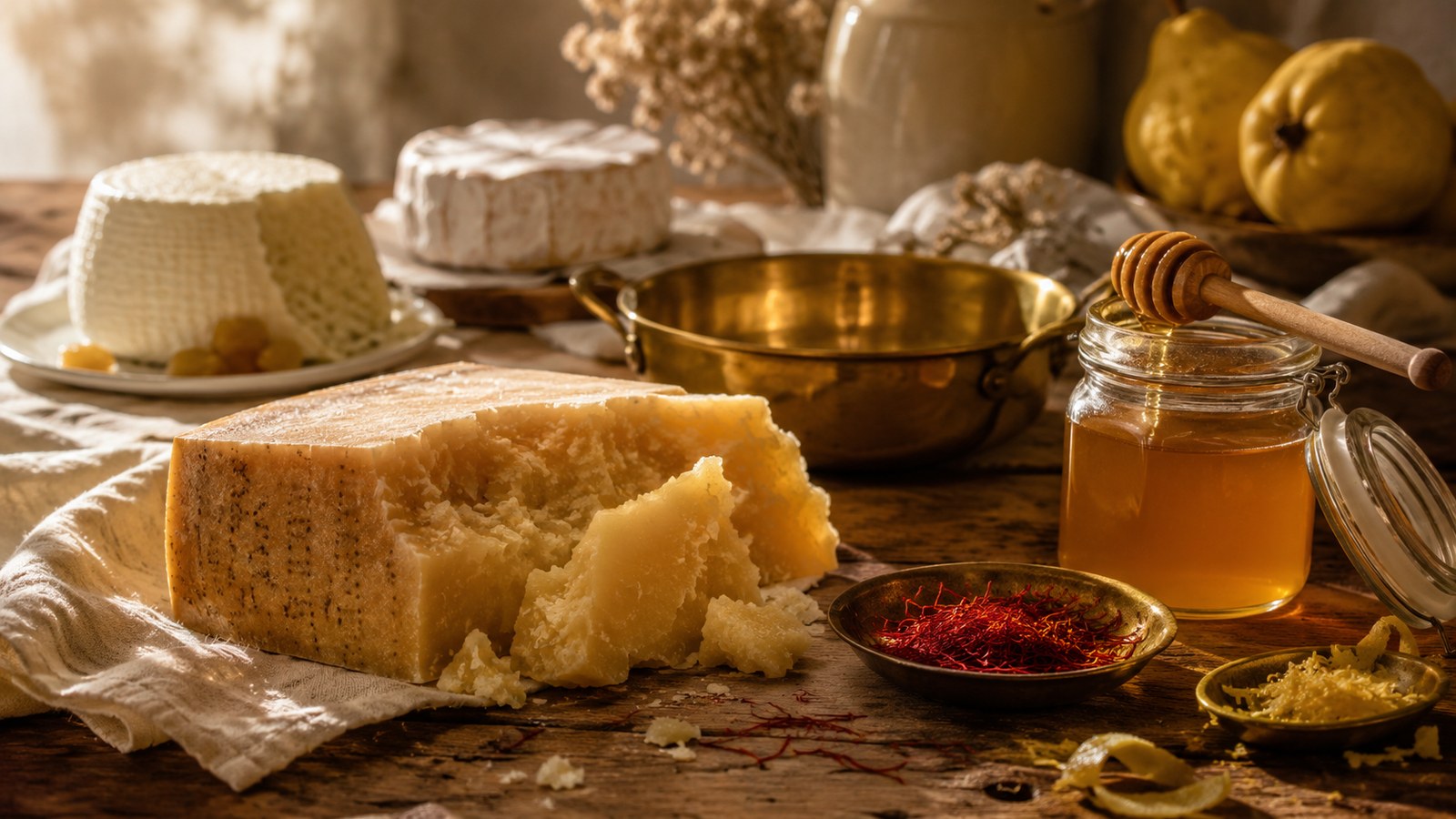 O parmesão tem um fundo de abacaxi, e a culpa é do tacho de cobre